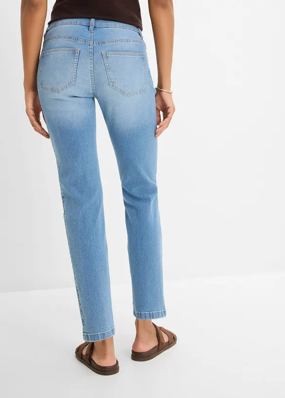 Straight-jeans Mid waist, cropped, bonprix