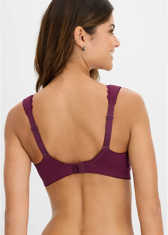 Minimizer-T-skjorte-BH uten spiler med &oslash;kologisk bomull (2-pack), bonprix