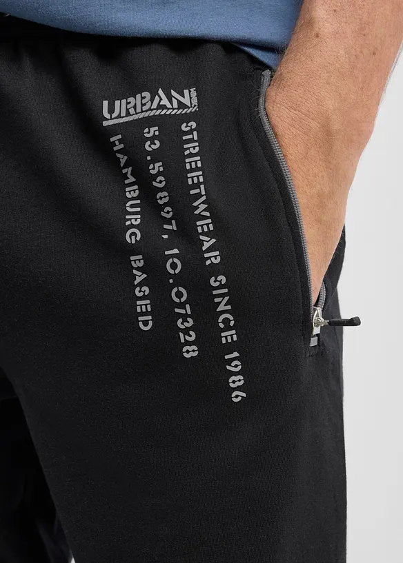 Joggebukse i 100% &oslash;kologisk, bonprix