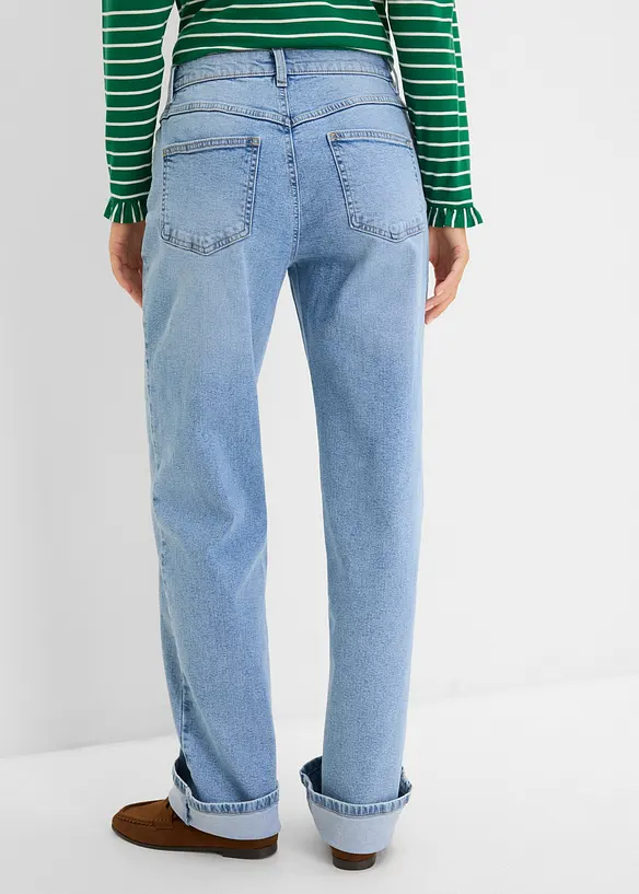 Loose Straight-jeans High Waist, bonprix