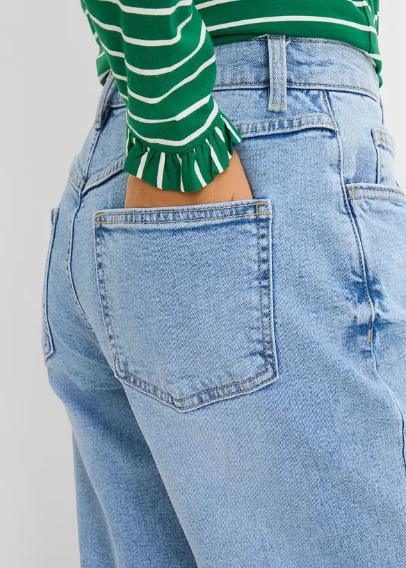 Loose Straight-jeans High Waist, bonprix