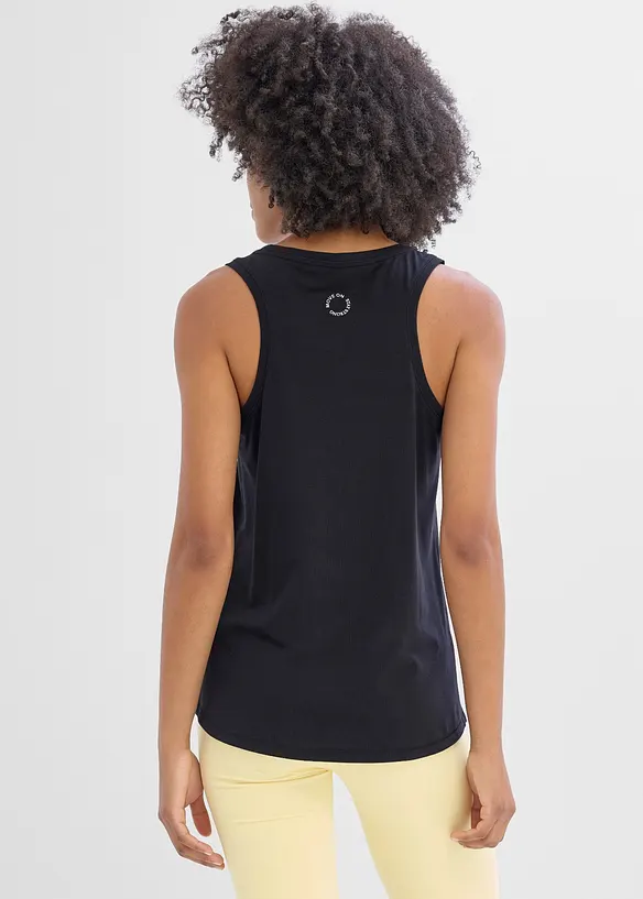 Treningstopp med racerback, hurtigt&oslash;rkende, bonprix