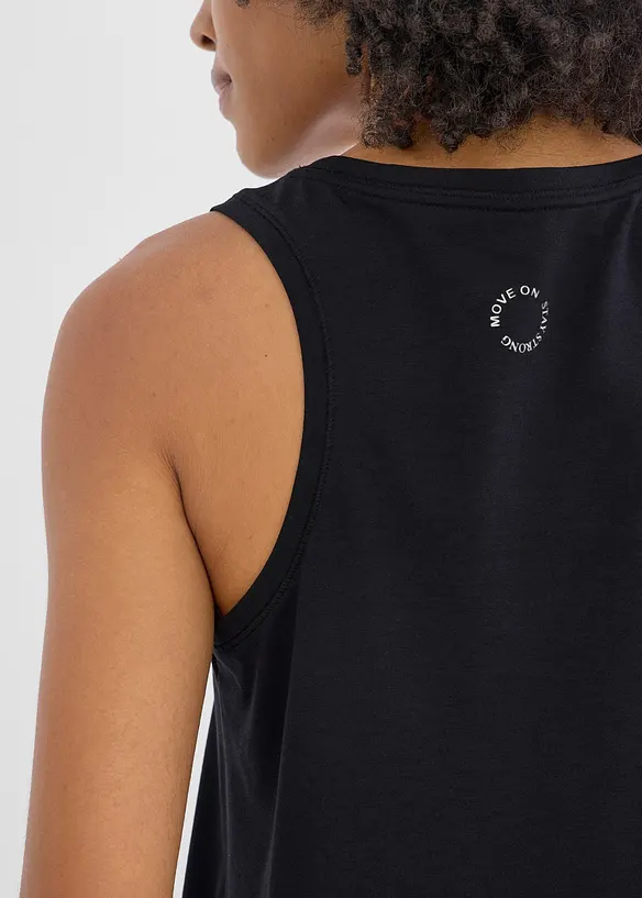 Treningstopp med racerback, hurtigt&oslash;rkende, bonprix