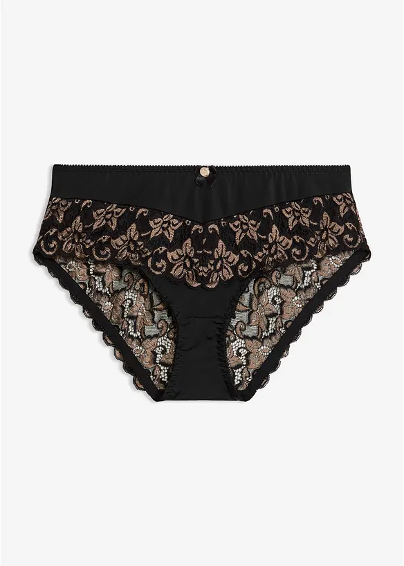 Maxitruse med delikat blonde, bonprix