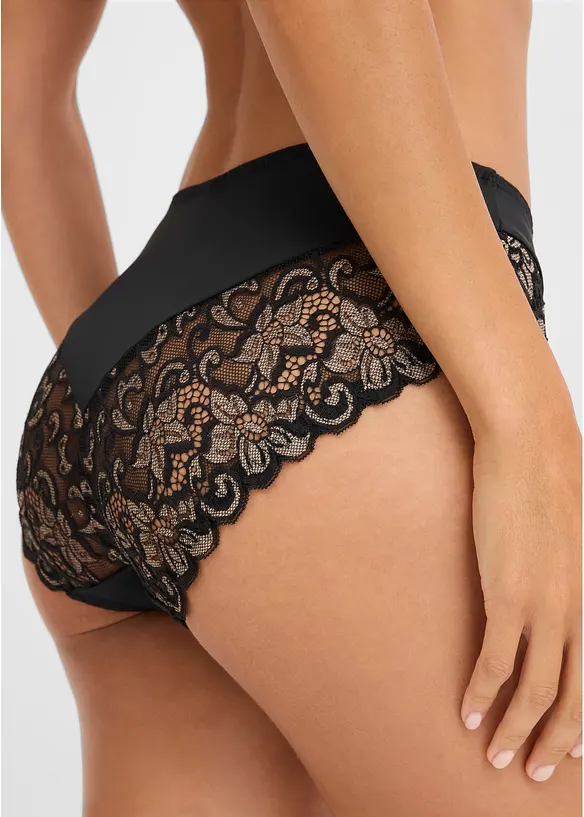 Maxitruse med delikat blonde, bonprix