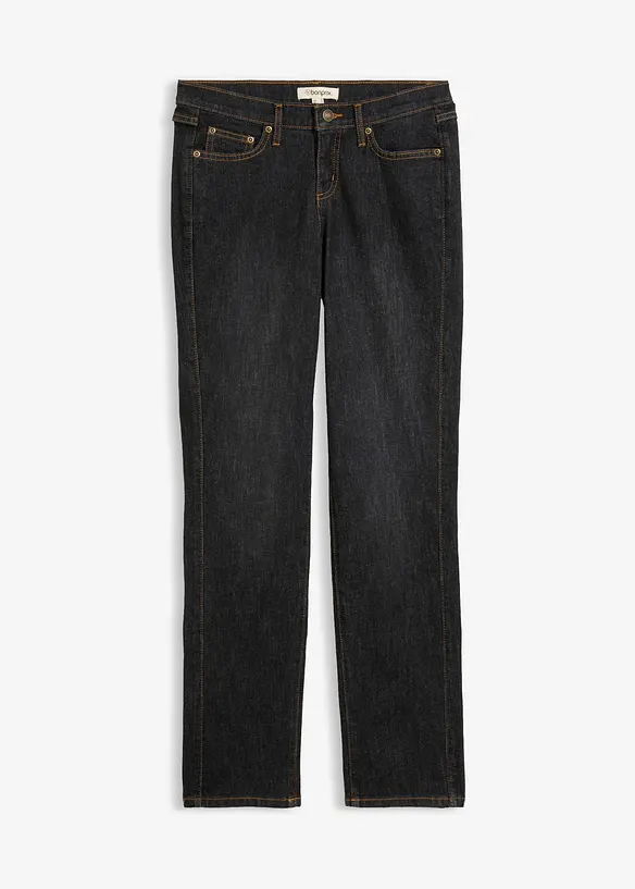 Straight-jeans Mid Waist, Stretch, bonprix