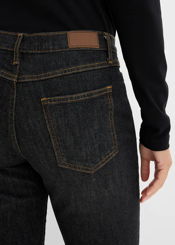 Straight-jeans Mid Waist, Stretch, bonprix