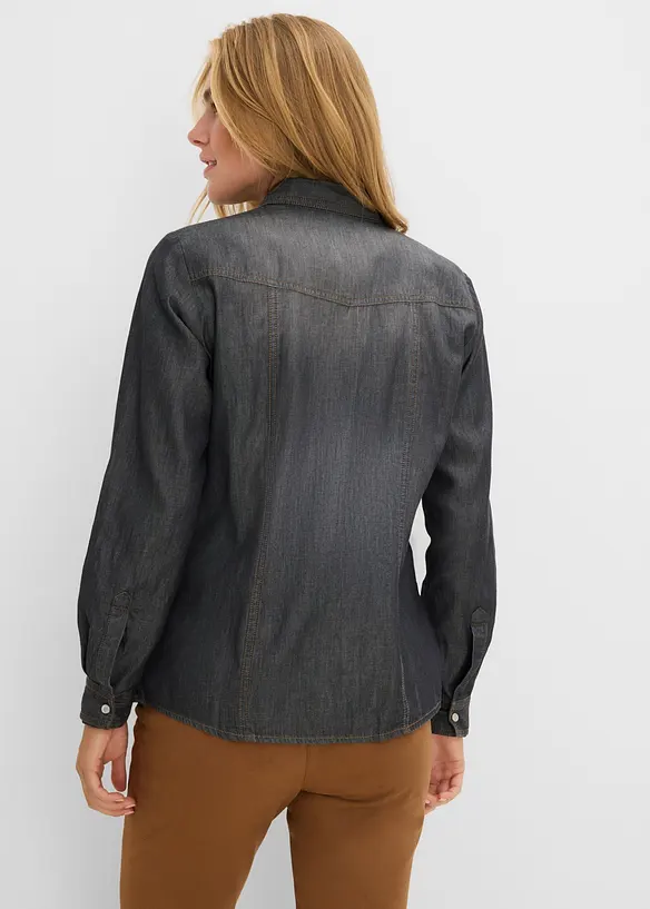 Denimskjorte, bonprix