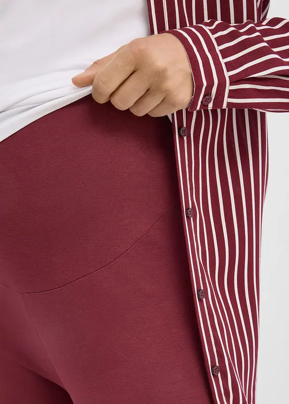 Mama leggings med &oslash;kologisk bomull (2-pack), bonprix