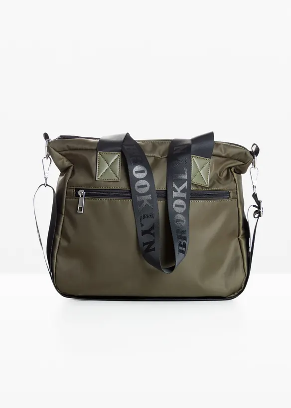 Treningsbag med detaljer i kontrastfarge, bonprix