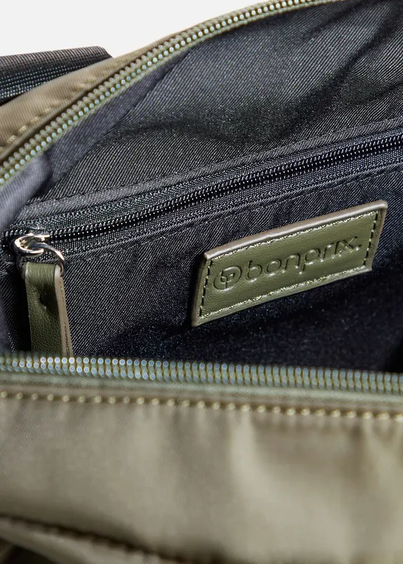 Treningsbag med detaljer i kontrastfarge, bonprix