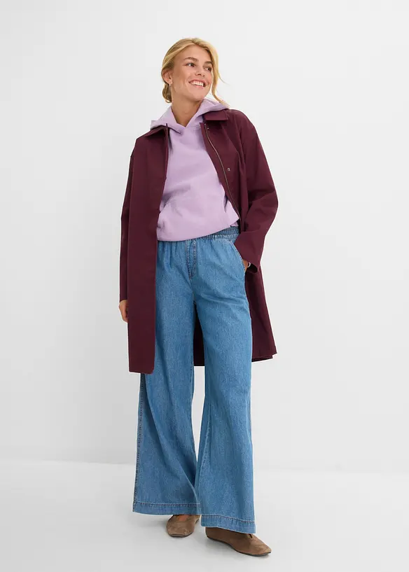 Wide leg-jeans, High waist, bonprix