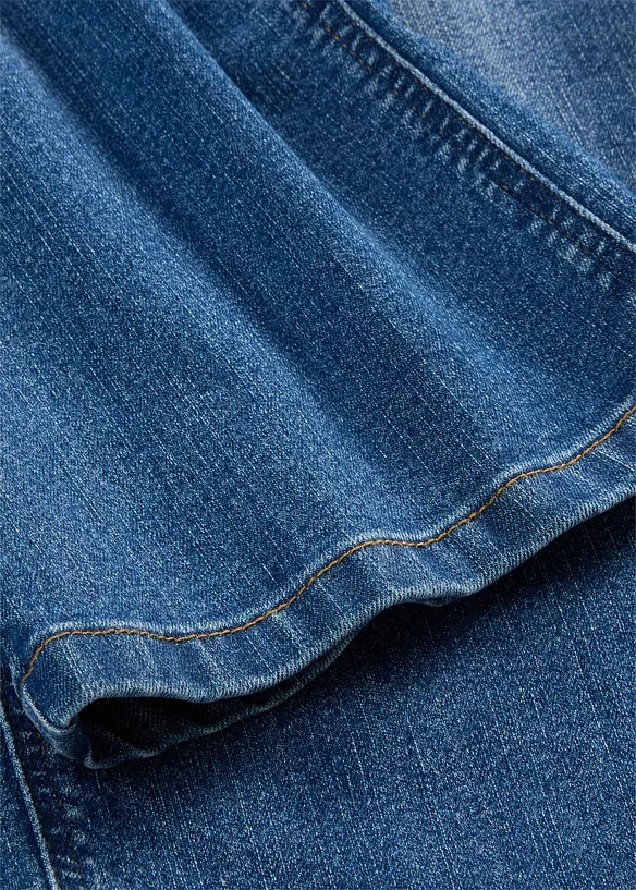 Wide leg-jeans, Mid waist, bonprix