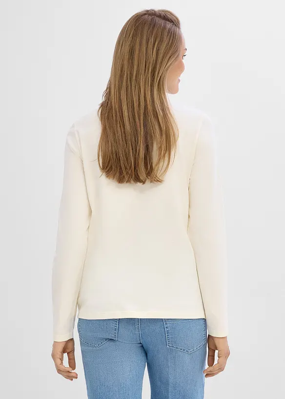 Mama topper i &oslash;kologisk bomull (2-pack), bonprix
