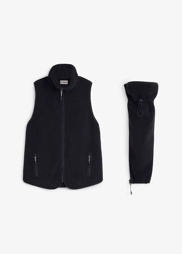 3i1 mama vest i pilefleece, bonprix
