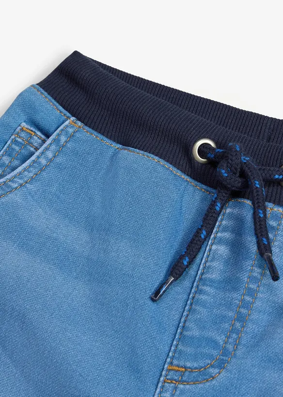 Regular Fit sweat-slip on-jeans, Straight, bonprix