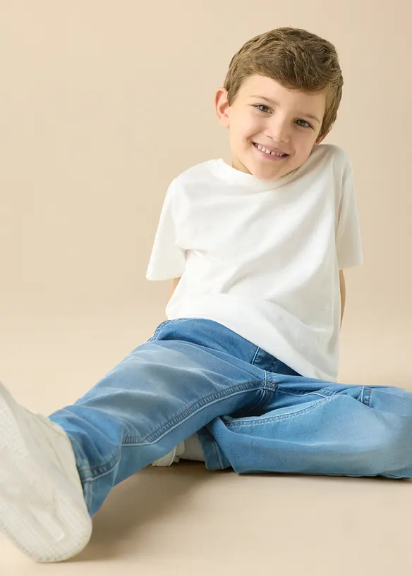 Regular Fit sweat-slip on-jeans, Straight, bonprix