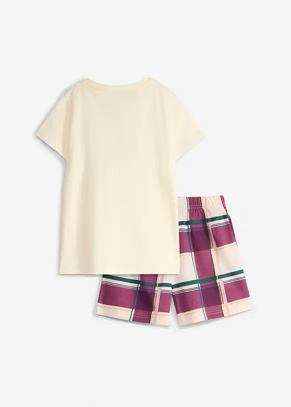 Kort pyjamas av 100% bomull, bonprix