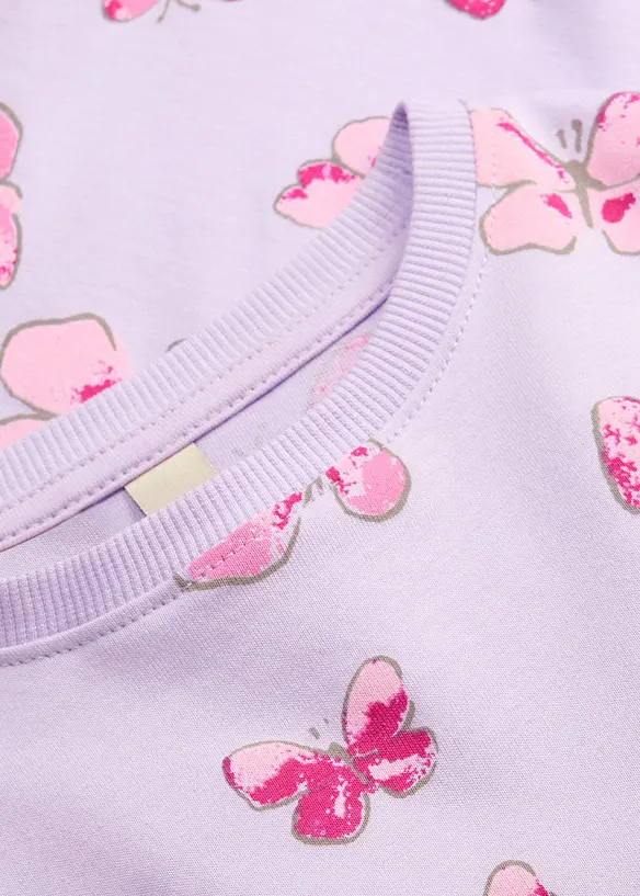 Pyjamas i 100% &oslash;kologisk bomull, bonprix
