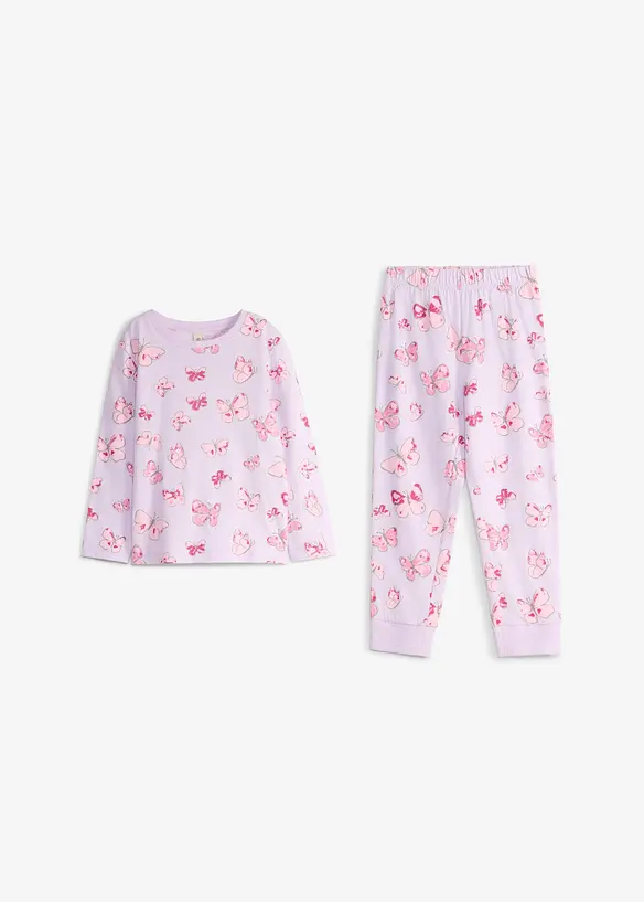 Pyjamas i 100% &oslash;kologisk bomull, bonprix