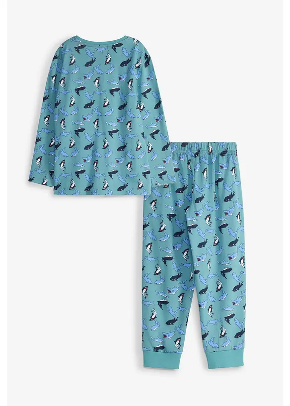 Pyjamas i 100% &oslash;kologisk bomull, bonprix