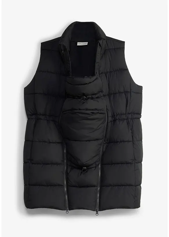 Vannavvisende 3-i-1-mamma-puffervest med b&aelig;reinnfelling (3-delt sett), bonprix
