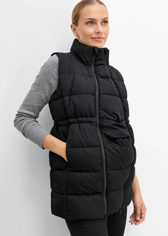 Vannavvisende 3-i-1-mamma-puffervest med b&aelig;reinnfelling (3-delt sett), bonprix