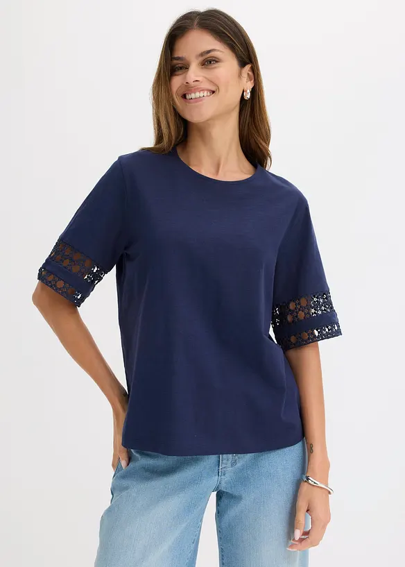 T-skjorte i 100% bomull, bonprix