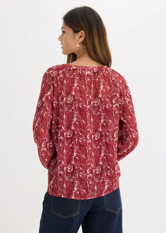 Bluse i chiffon, bonprix