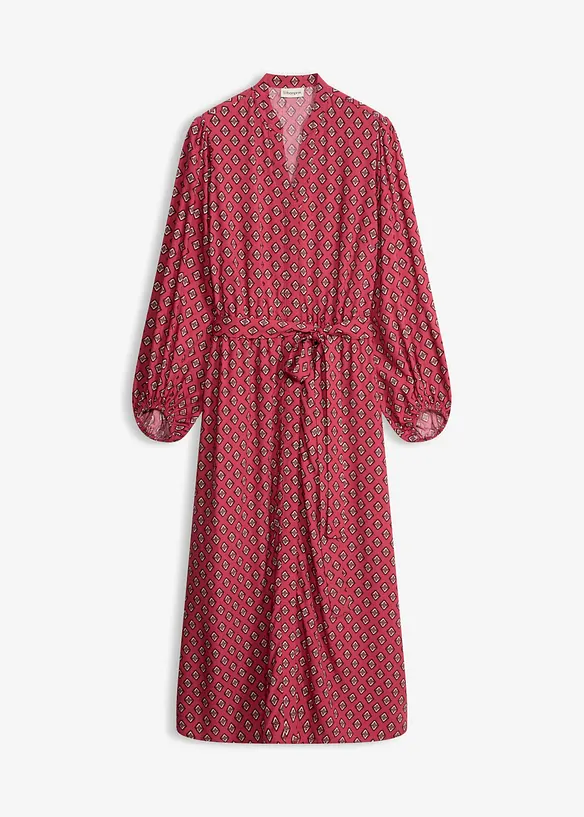 Skjortekjole med knytebelte, bonprix