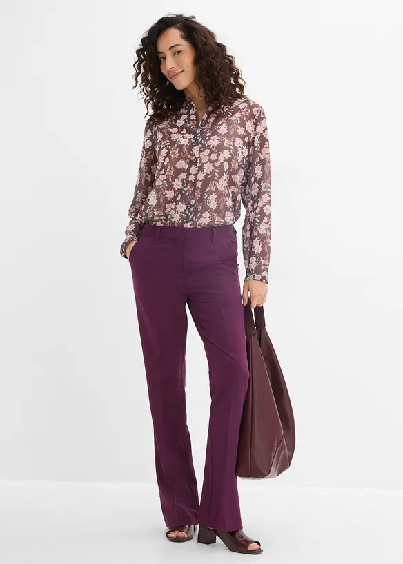 Bluse i chiffon, bonprix