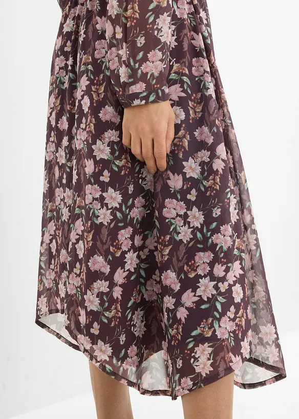 Midiskj&oslash;rt i chiffon, bonprix