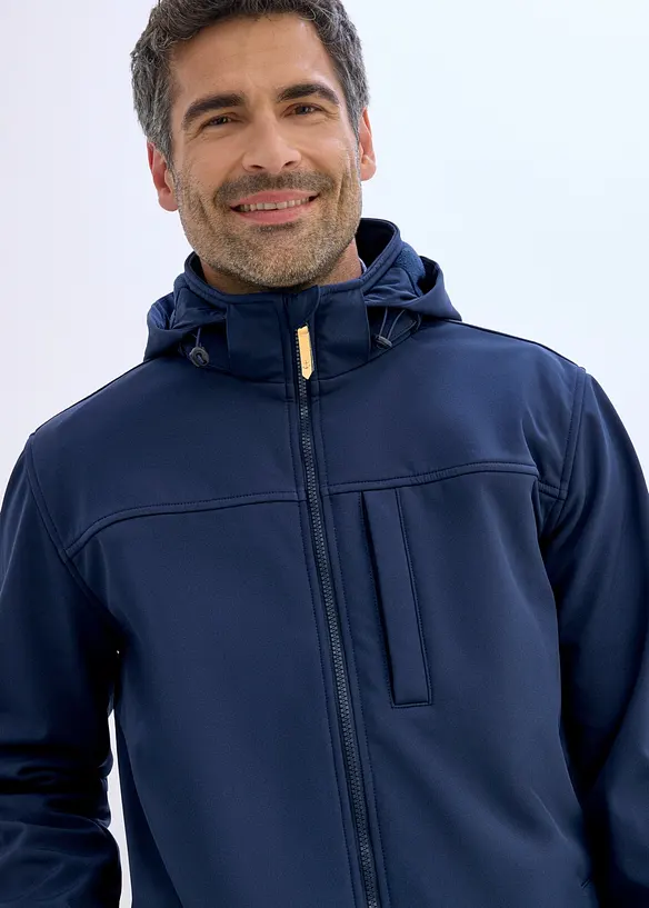 Vannavvisende softshellparkas, bonprix