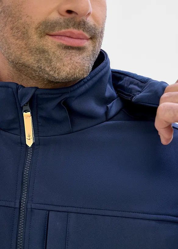 Vannavvisende softshellparkas, bonprix