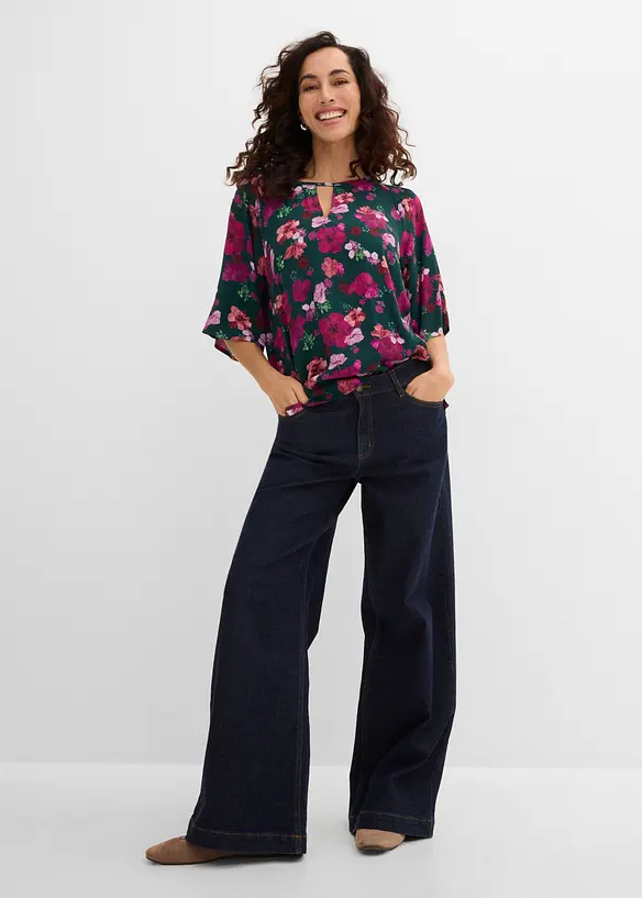 Tunika i chiffon, bonprix