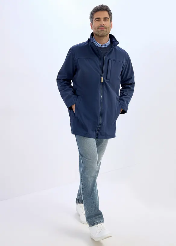 Vannavvisende softshellparkas, bonprix