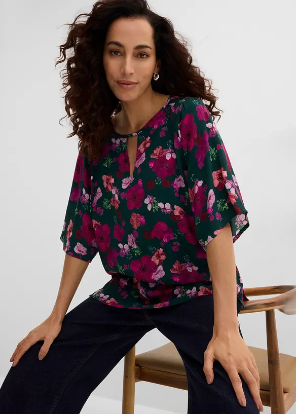 Tunika i chiffon, bonprix