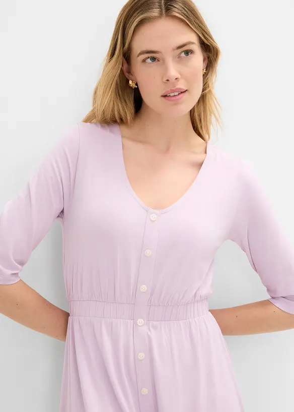 Jerseykjole i viskosemiks, bonprix