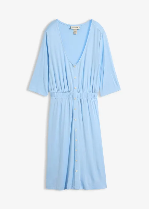 Jerseykjole i elastisk viskosemiks, bonprix