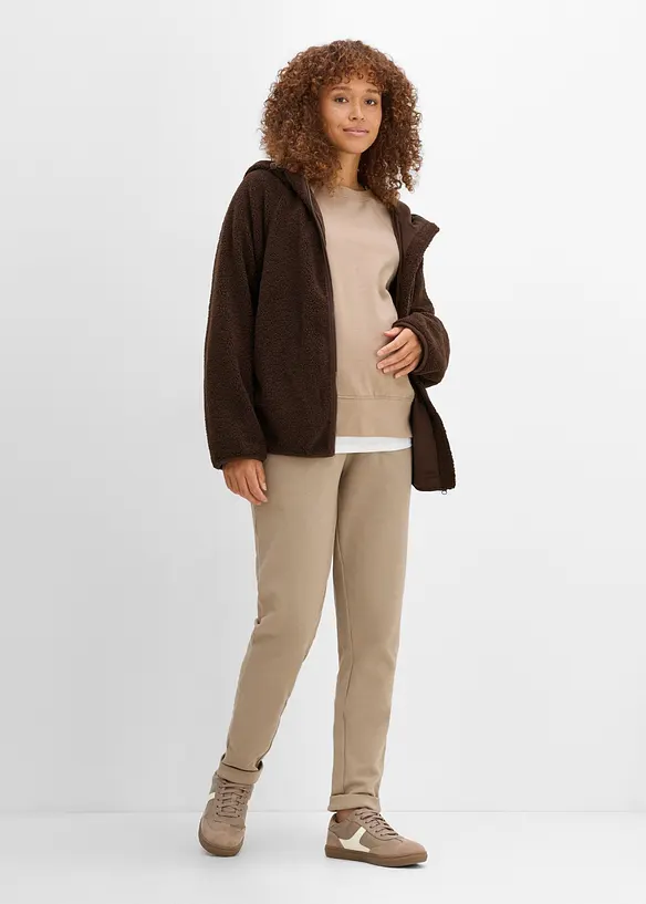 3i1 mama jakke i pilefleece, bonprix
