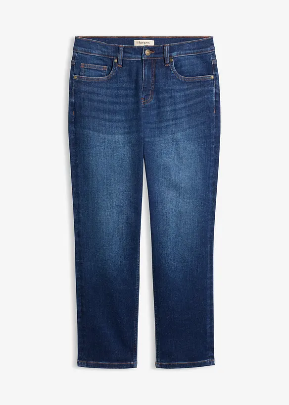 Straight-jeans Mid waist, cropped, bonprix