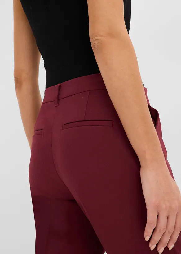 Dressbukse med press, bonprix