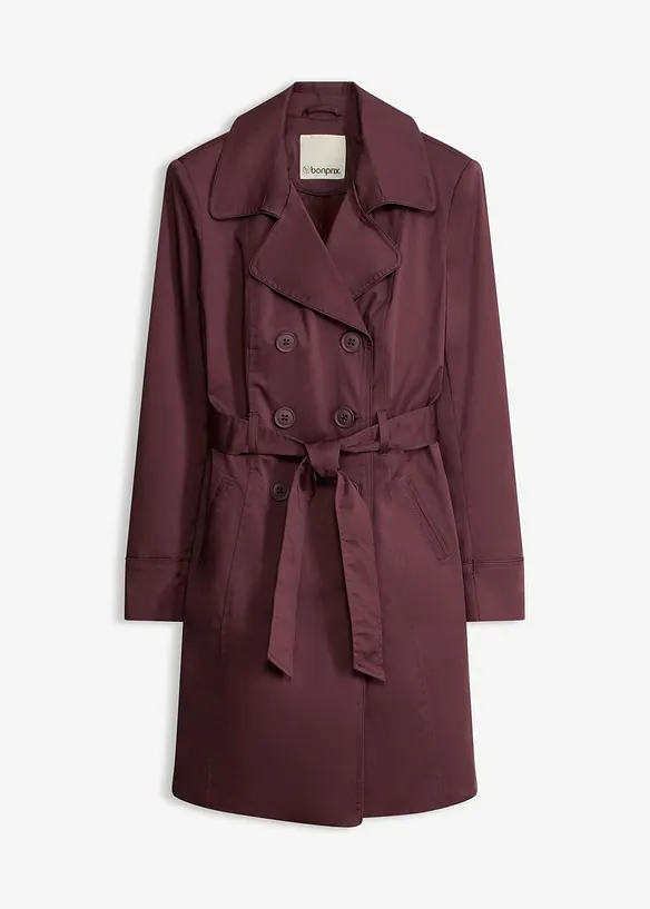 Trenchcoat i bomull, bonprix