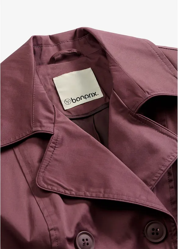 Trenchcoat i bomull, bonprix