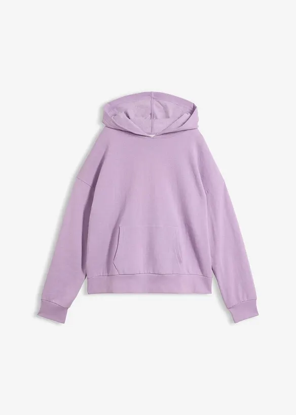 Oversized hettegenser i myk bomullmiks, bonprix