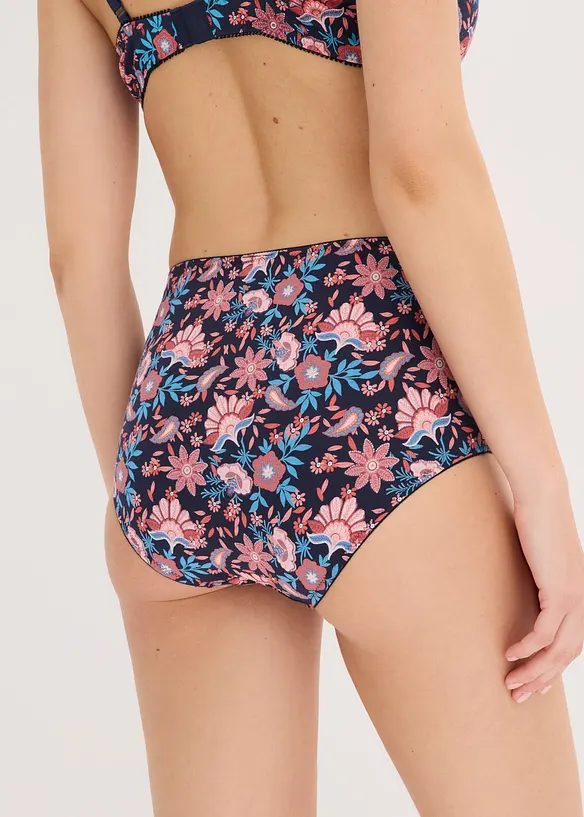 High waist truse med bomull (4-pack), bonprix