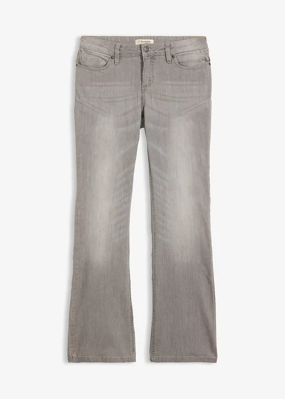 Bootcut-jeans Mid Waist, Komfort-Stretch, bonprix
