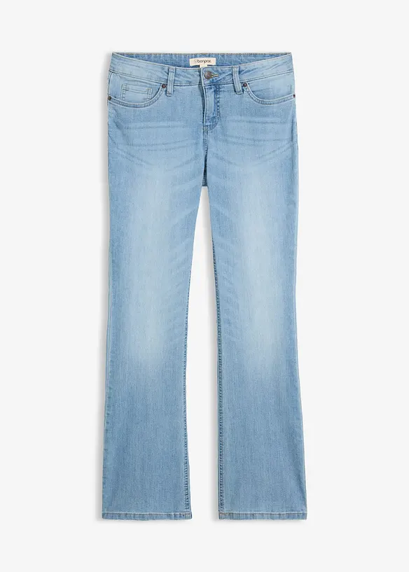 Bootcut-jeans Mid Waist, Komfort-Stretch, bonprix