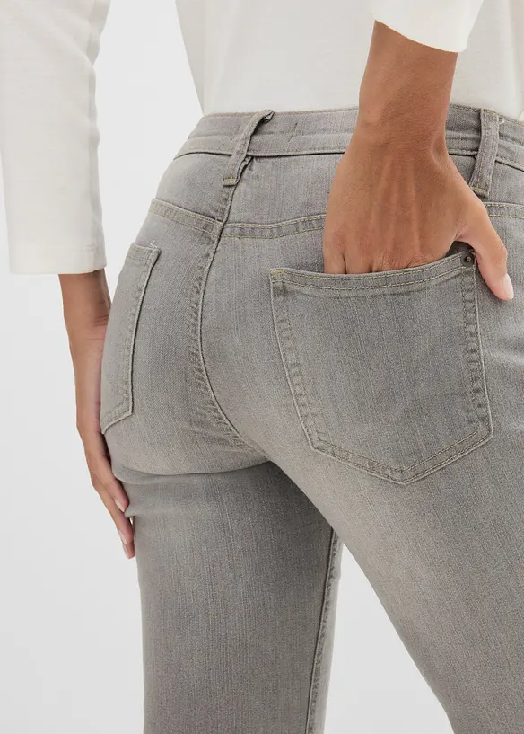 Bootcut-jeans Mid Waist, Komfort-Stretch, bonprix