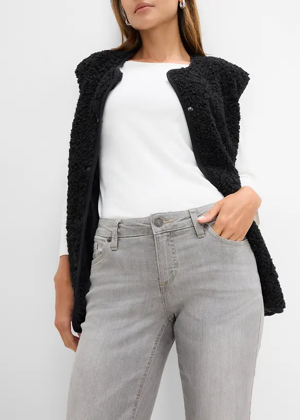 Bootcut-jeans Mid Waist, Komfort-Stretch, bonprix